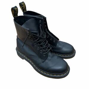 Doc Martens 1460 Black Pascal 8 Eye Leather Boots Sz 7